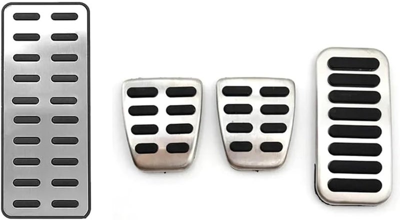 Hyundai Creta Cantus 2014 2023 Car Brake Fuel Rest Pedal Covers Set 4 Pcs - Image 1